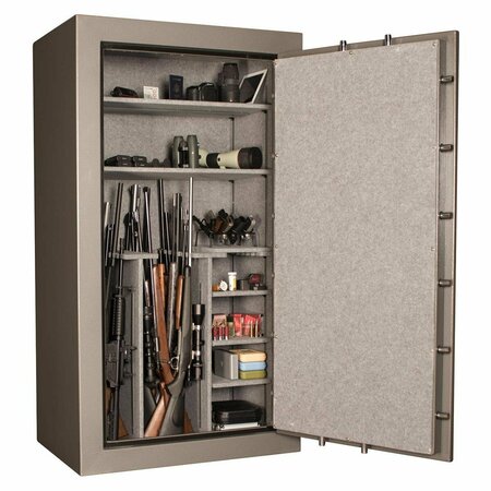TRACKER SAFE TS45 Fire Insulated Gun Safe With Dial Lock- 830 lbs. TS45-GRY